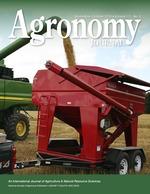 Agronomy Journal cover image