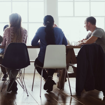 Committee Meeting at Table